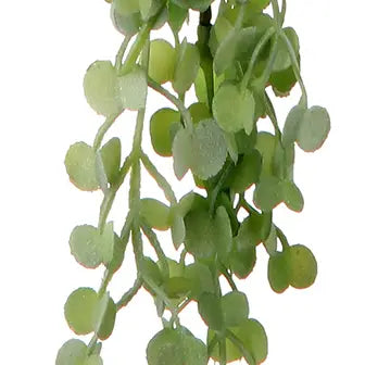 Artificial Hanging Button Leaf Bush