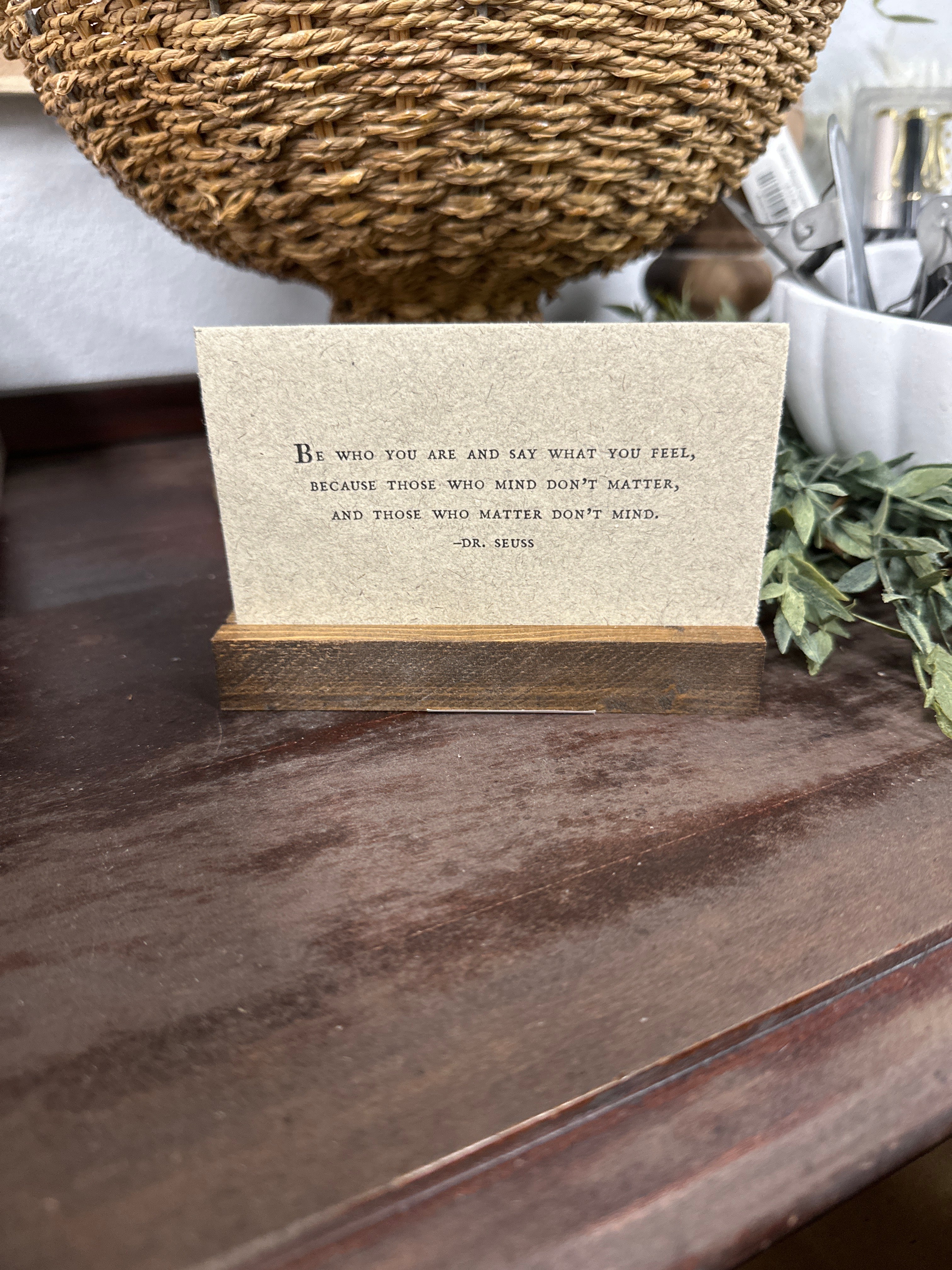 Gathered Thoughts ~ Good Advice