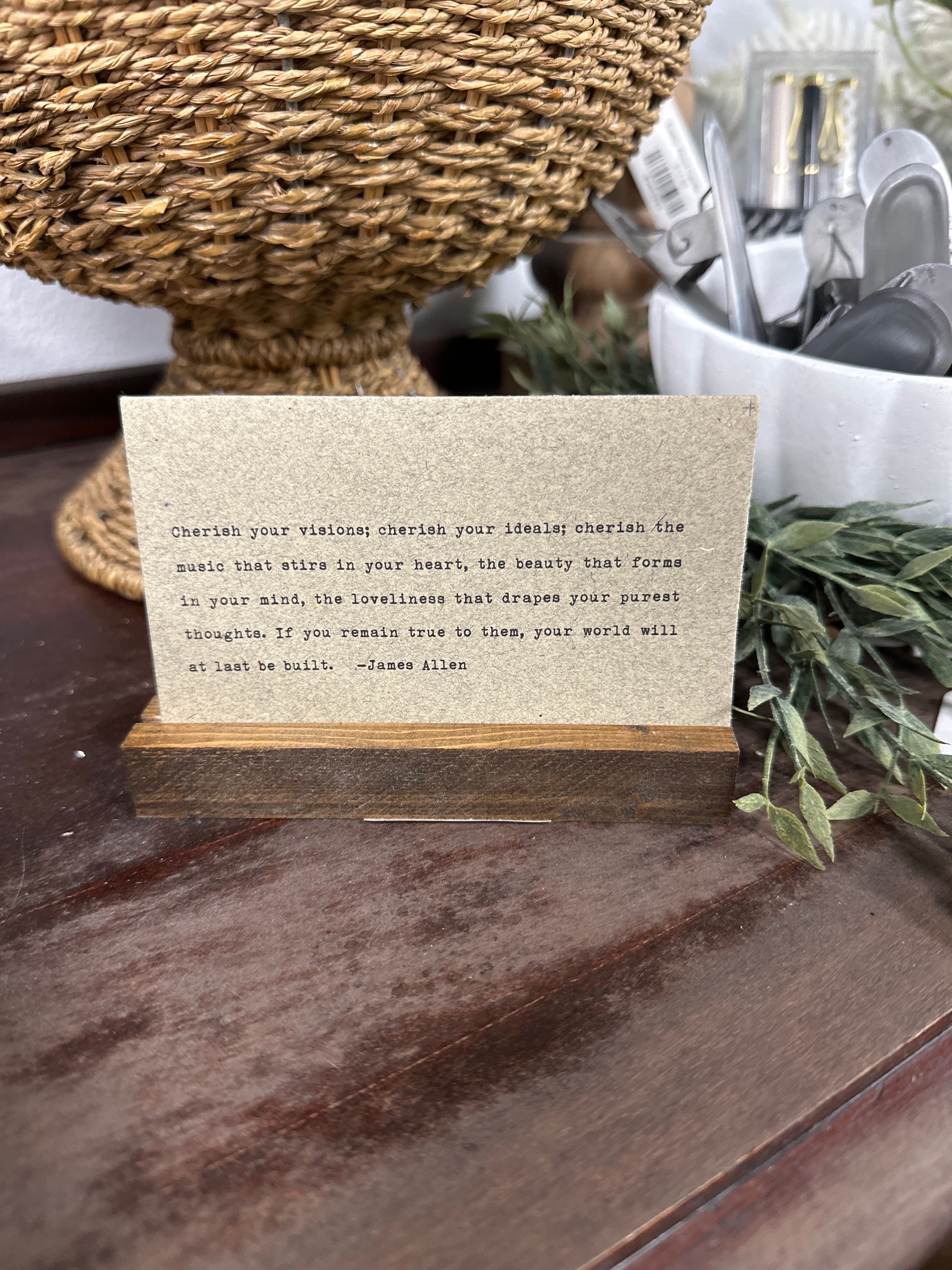 Gathered Thoughts ~ Good Advice