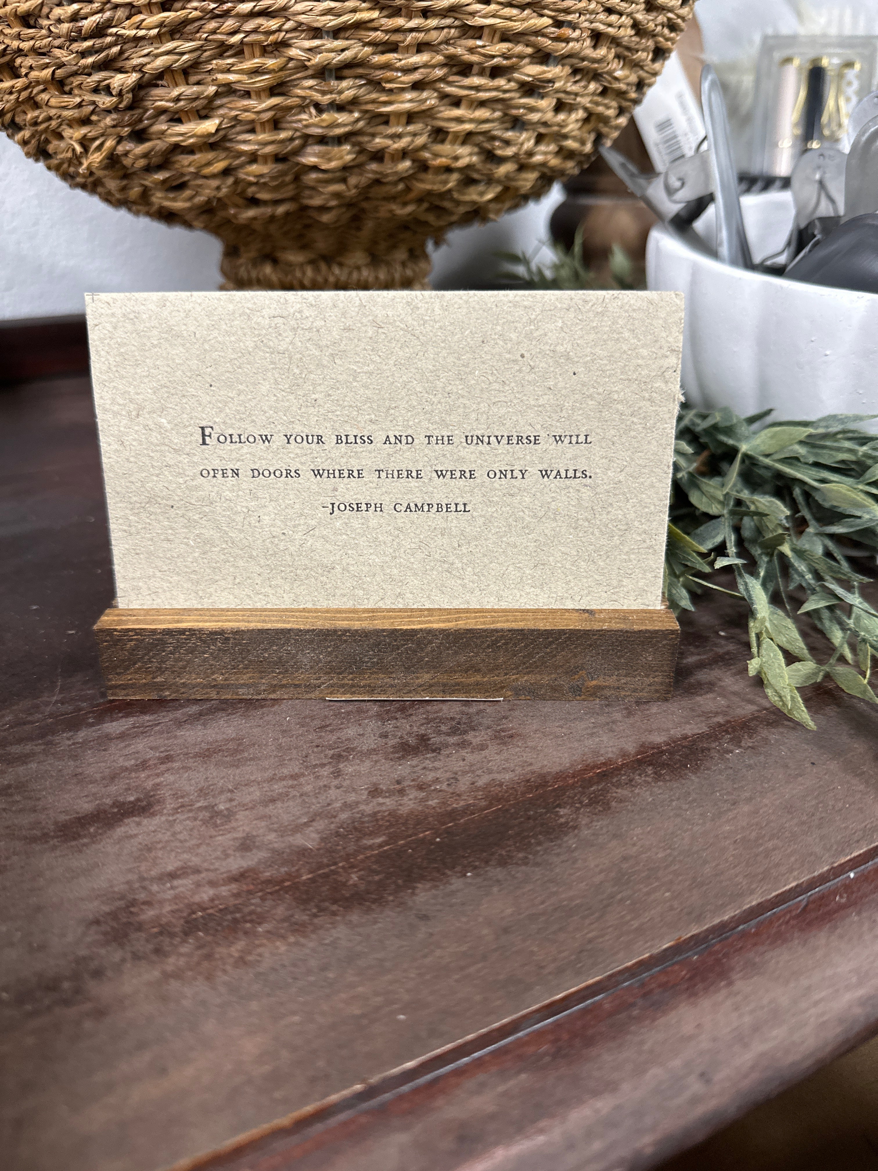 Gathered Thoughts ~ Good Advice