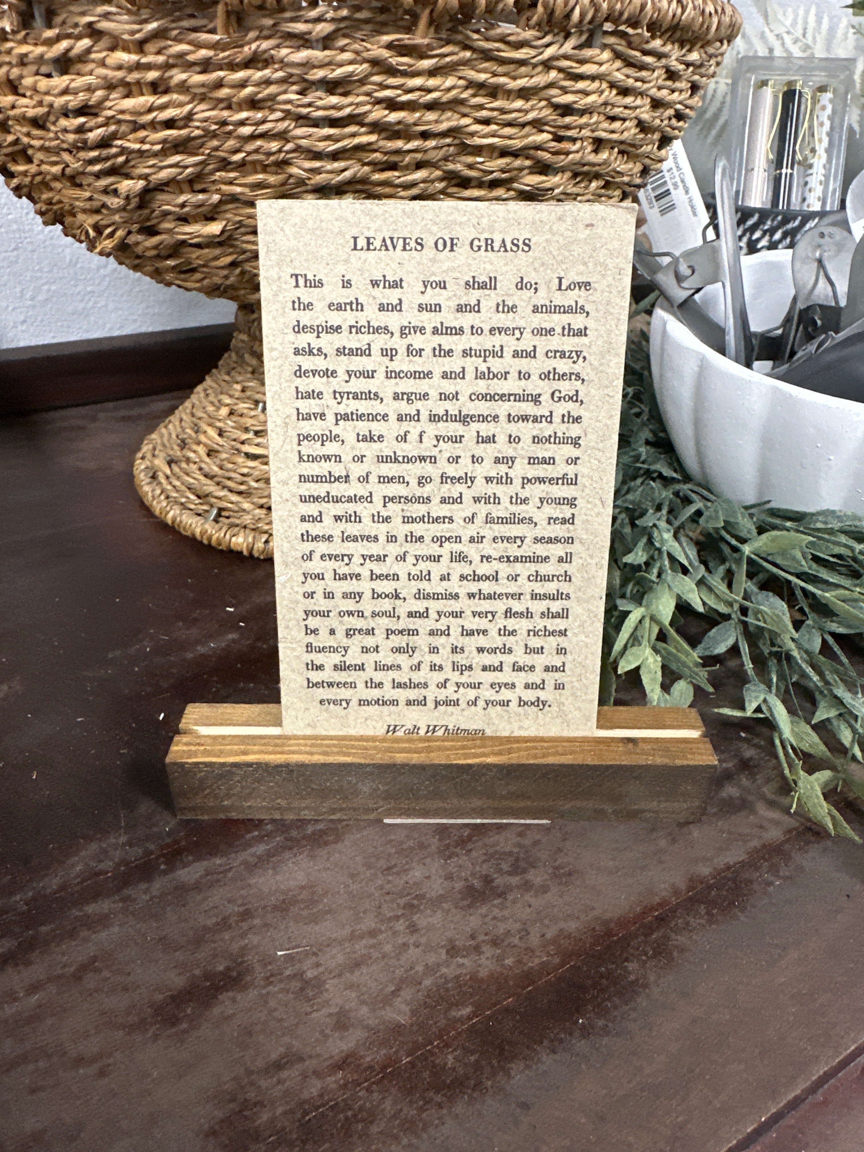 Gathered Thoughts ~ Poetry Edition