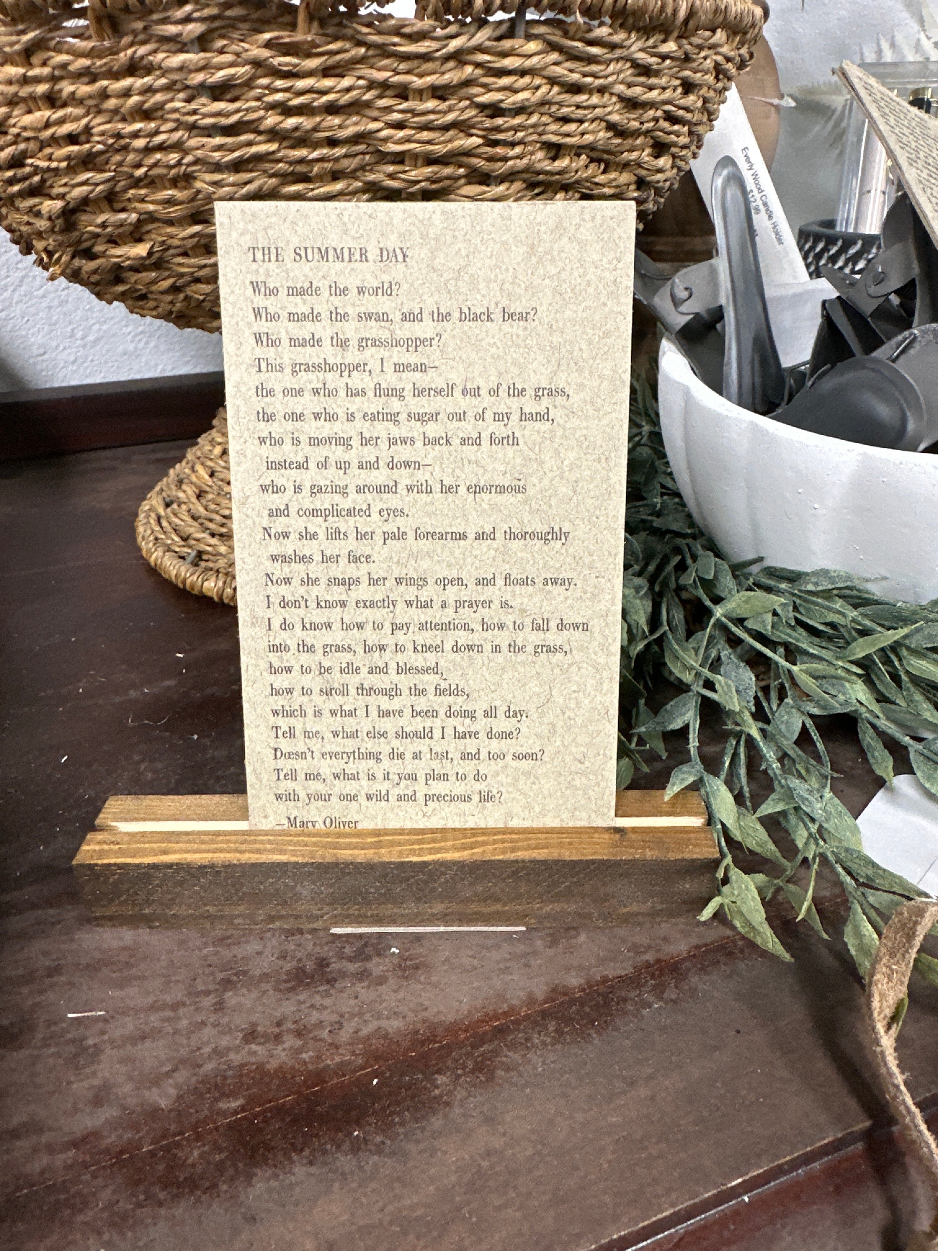 Gathered Thoughts ~ Poetry Edition