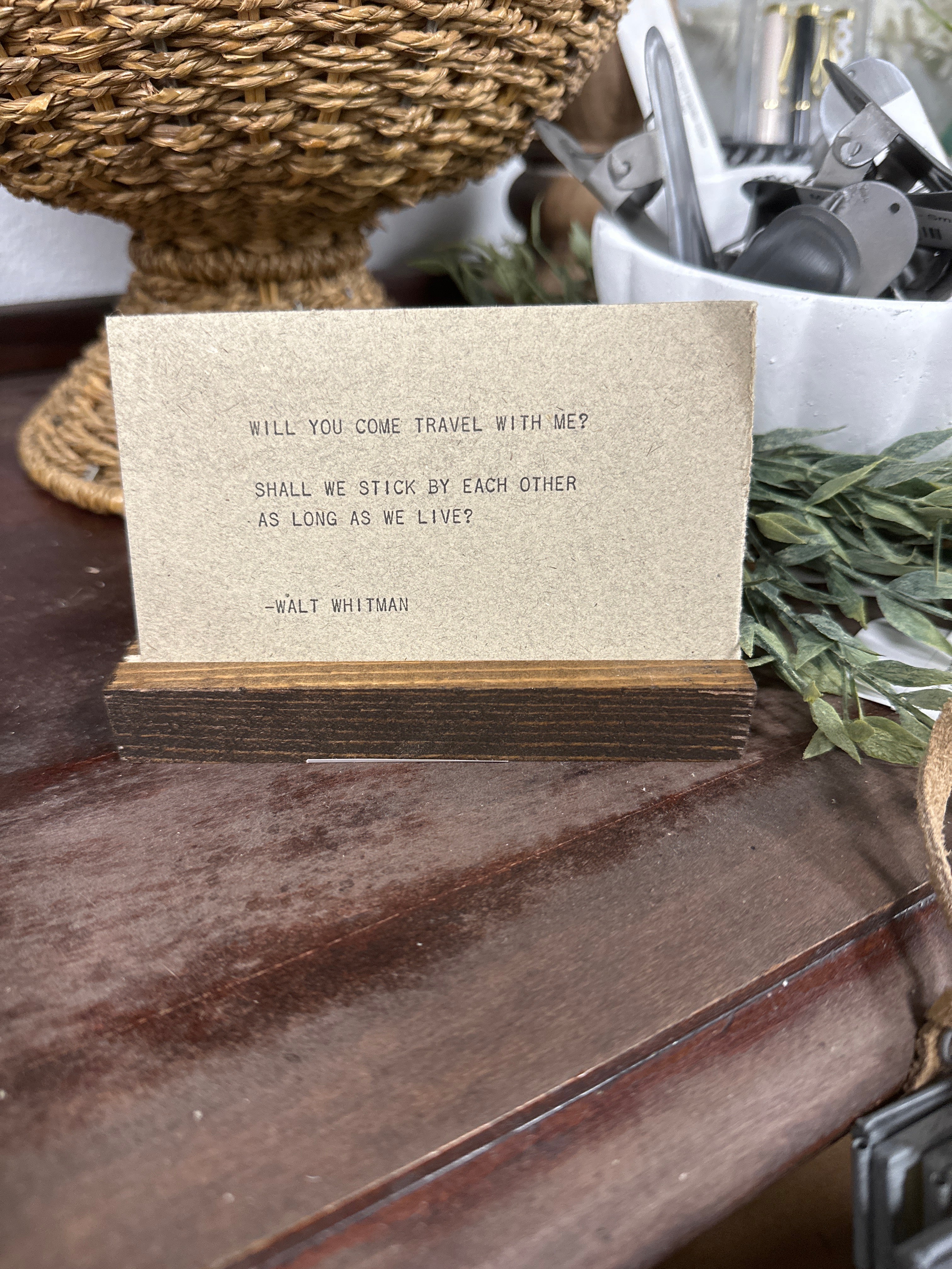 Gathered Thoughts ~ Poetry Edition