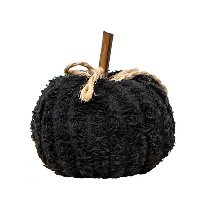 Chenille Stuffed Pumpkin