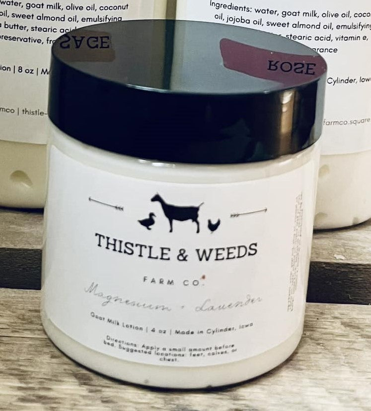 Thistle & Weeds Farm Magnesium Lotion