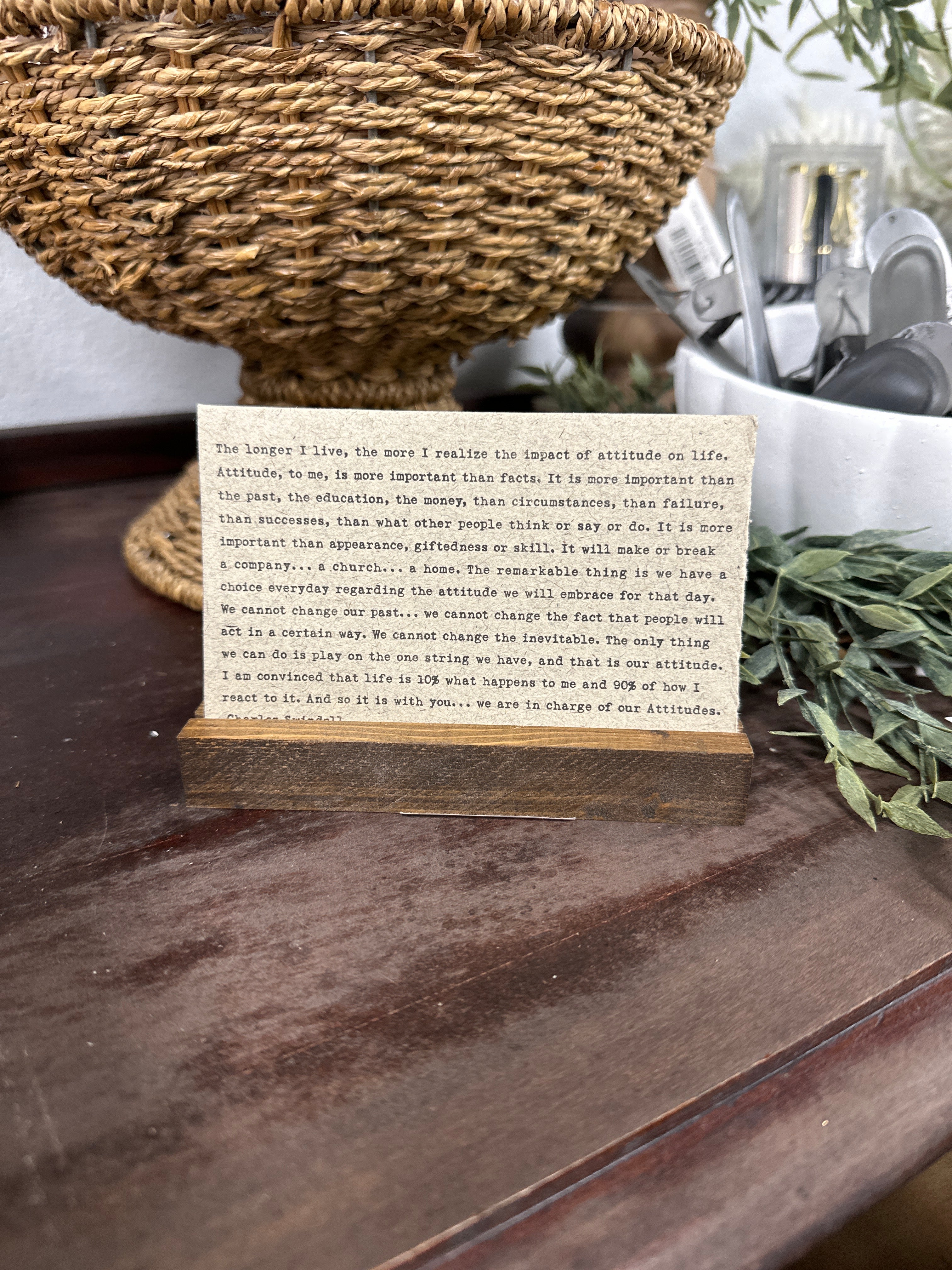 Gathered Thoughts ~ Good Advice