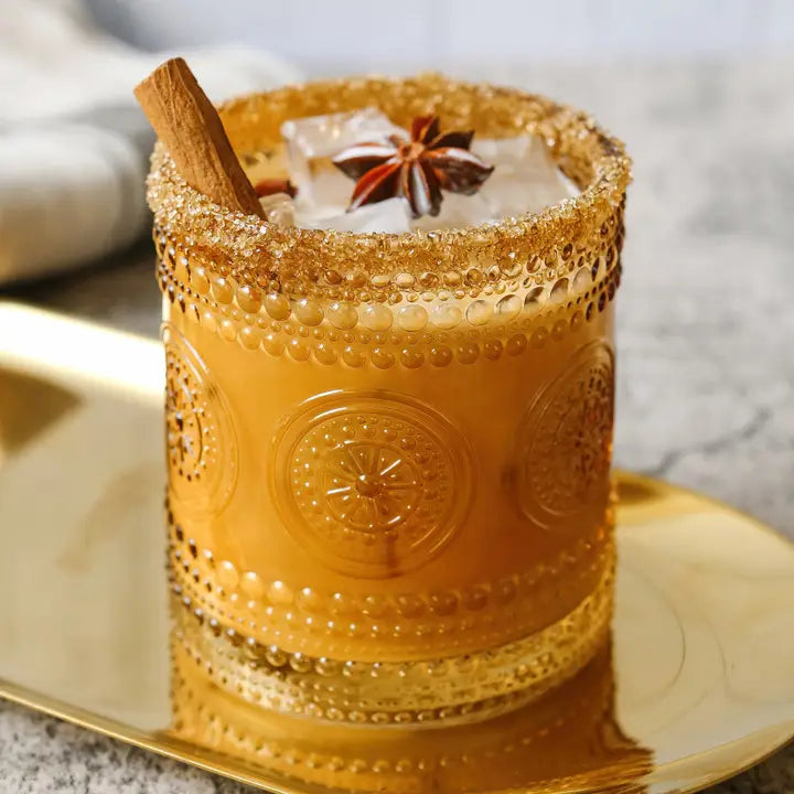 Hobnail Beaded  Drinking Glasses