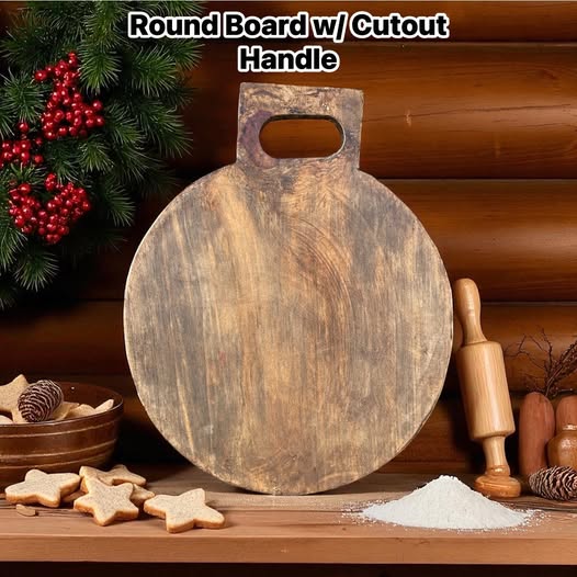 Round Board with Handle