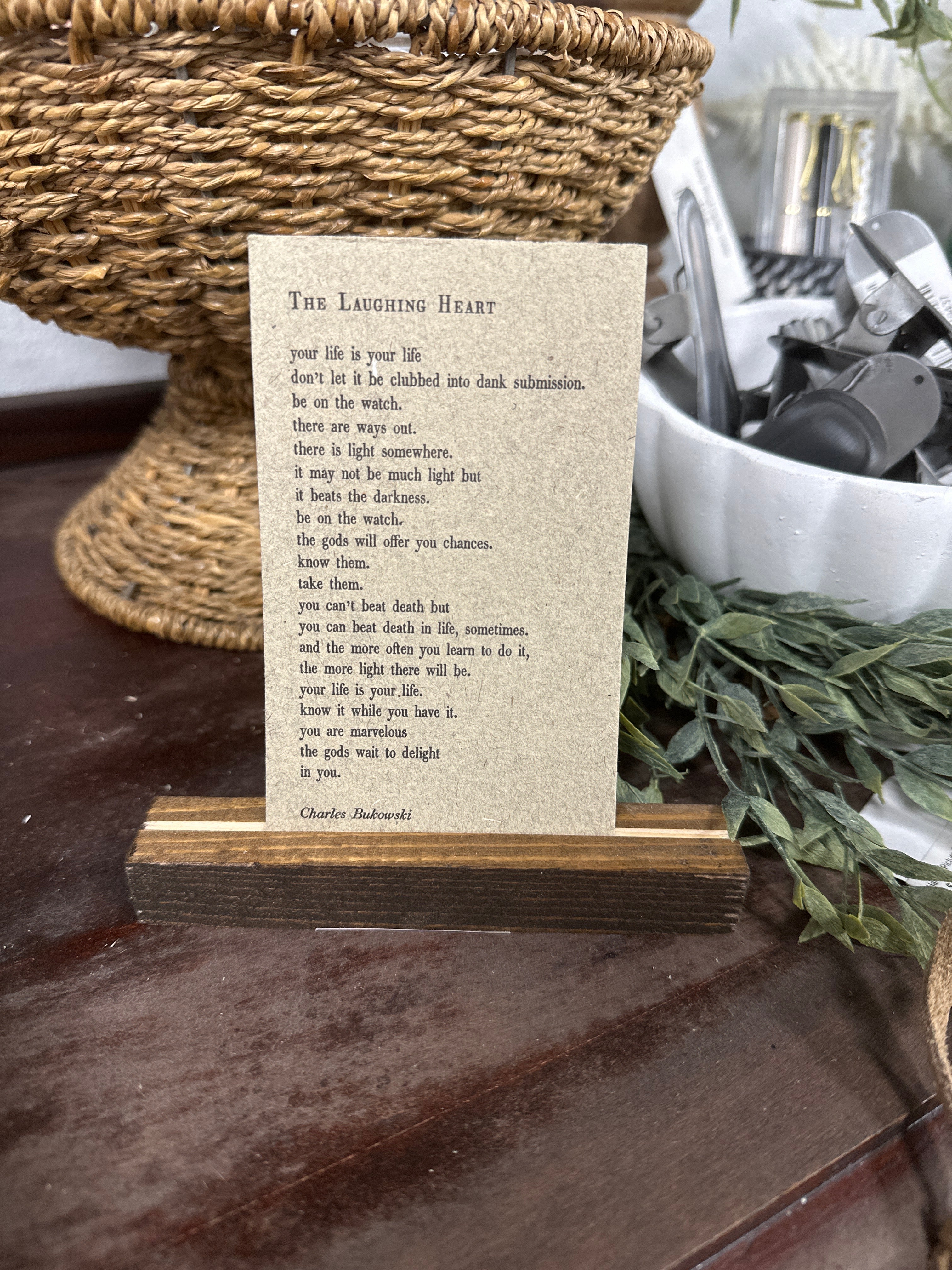 Gathered Thoughts ~ Poetry Edition