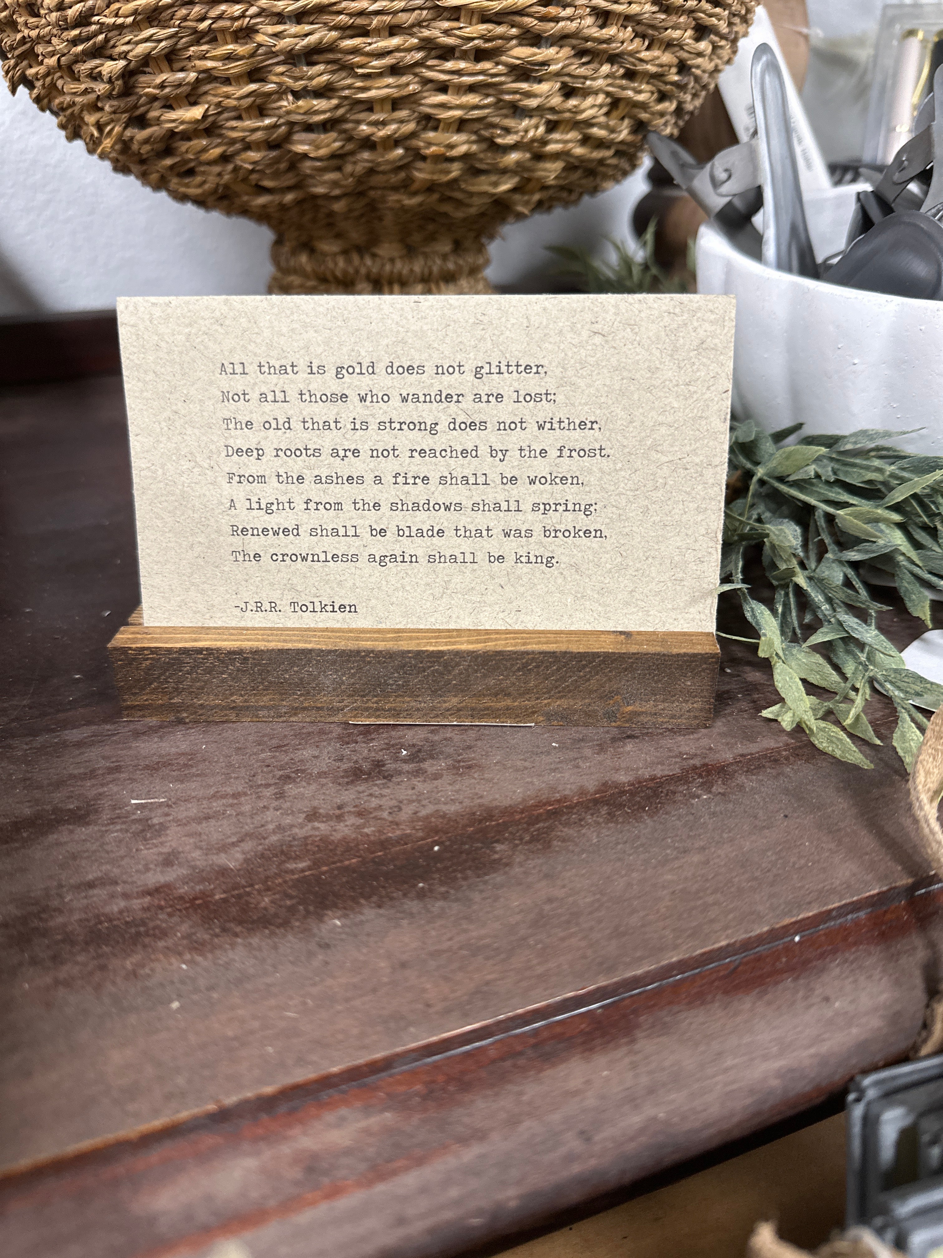 Gathered Thoughts ~ Poetry Edition