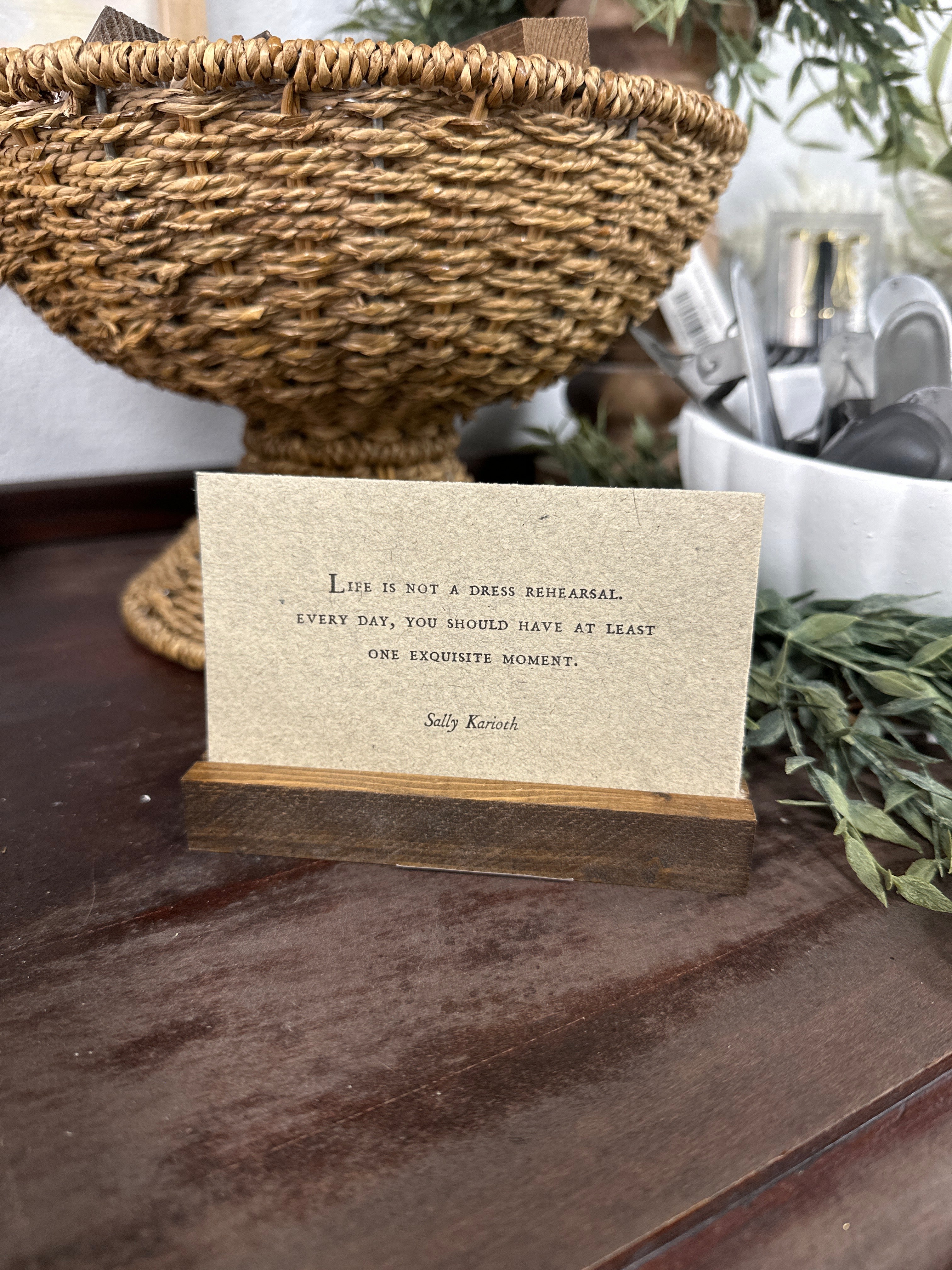 Gathered Thoughts ~ Good Advice