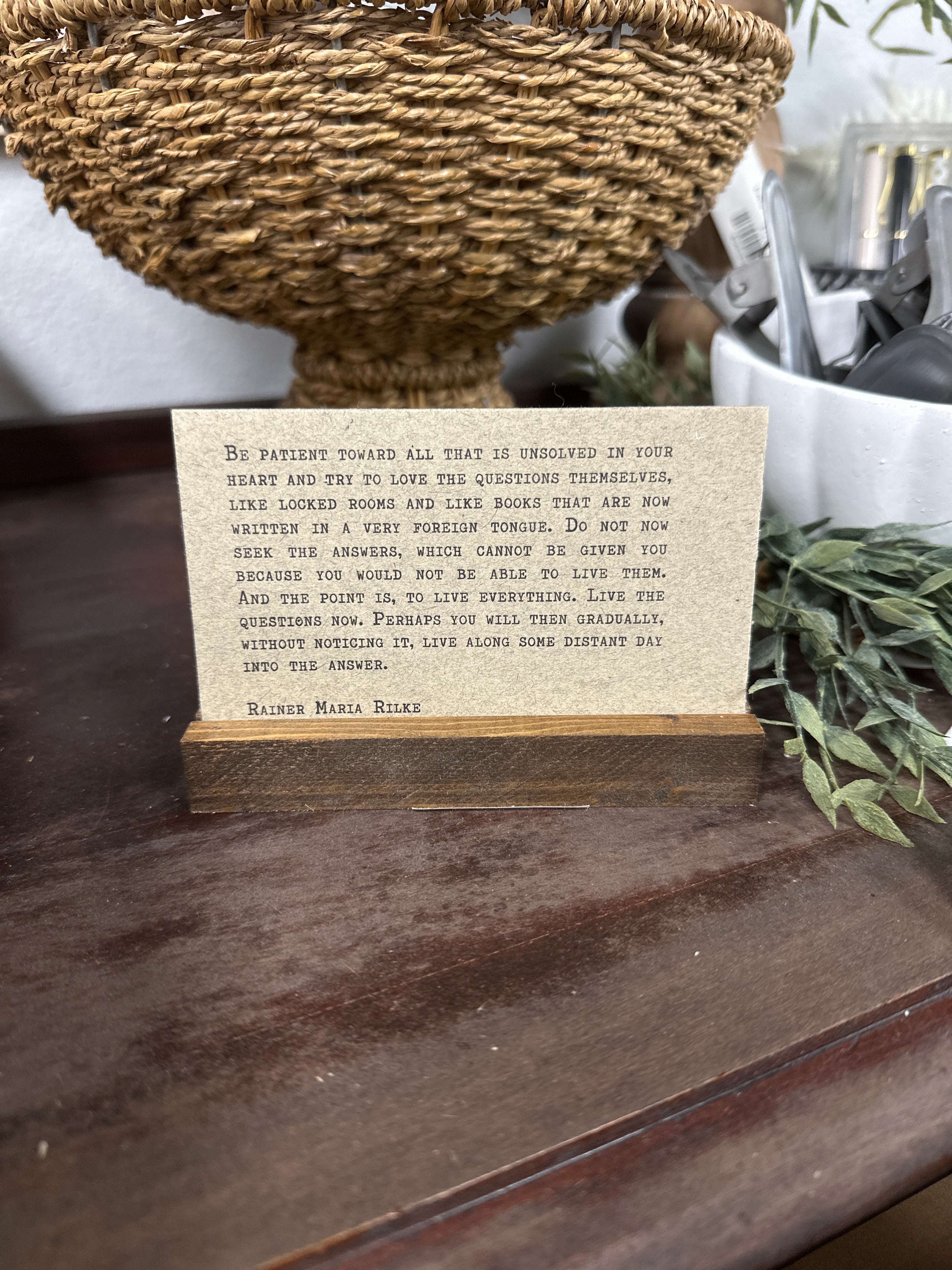 Gathered Thoughts ~ Poetry Edition