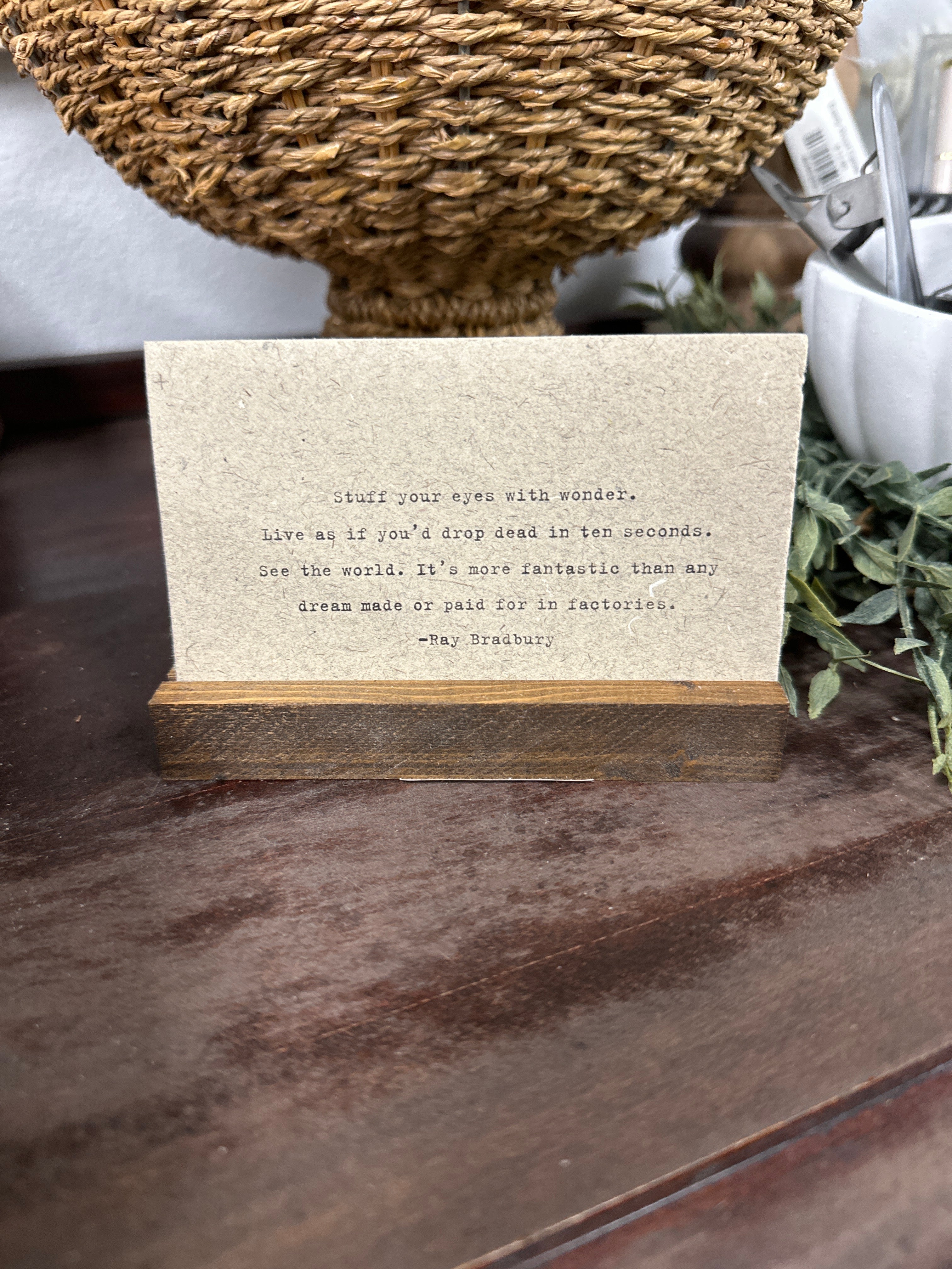 Gathered Thoughts ~ Good Advice