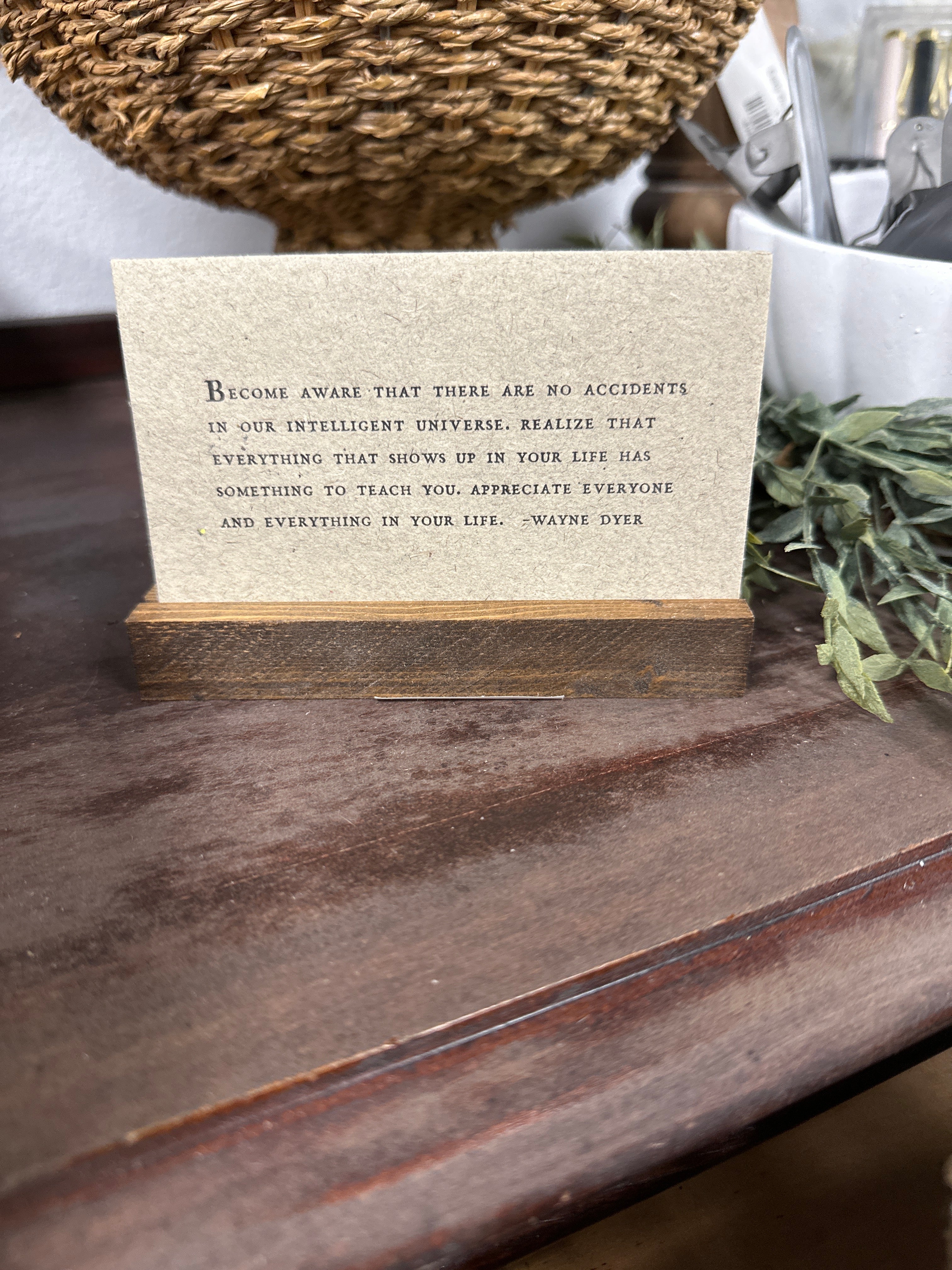 Gathered Thoughts ~ Good Advice