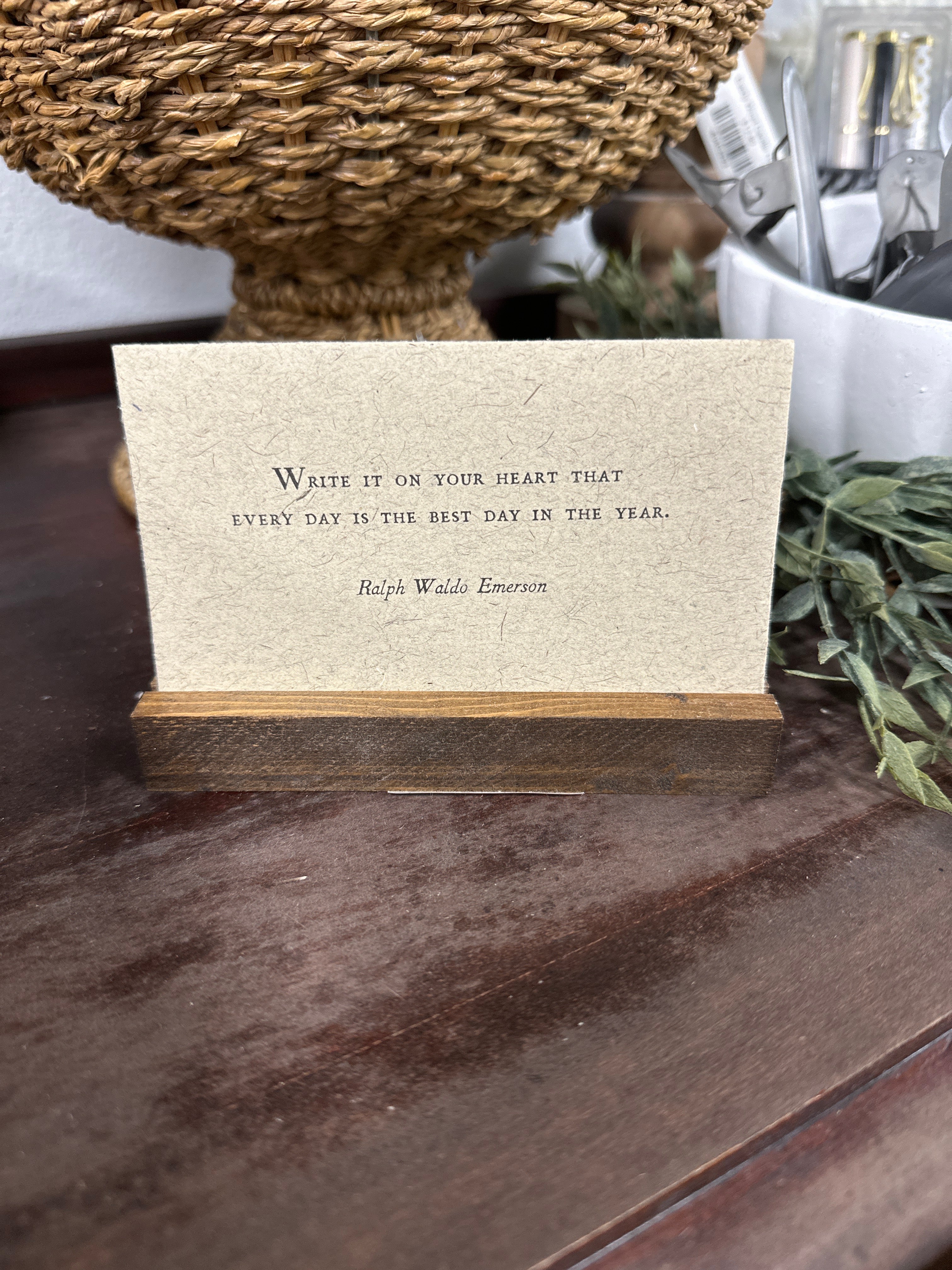 Gathered Thoughts ~ Good Advice