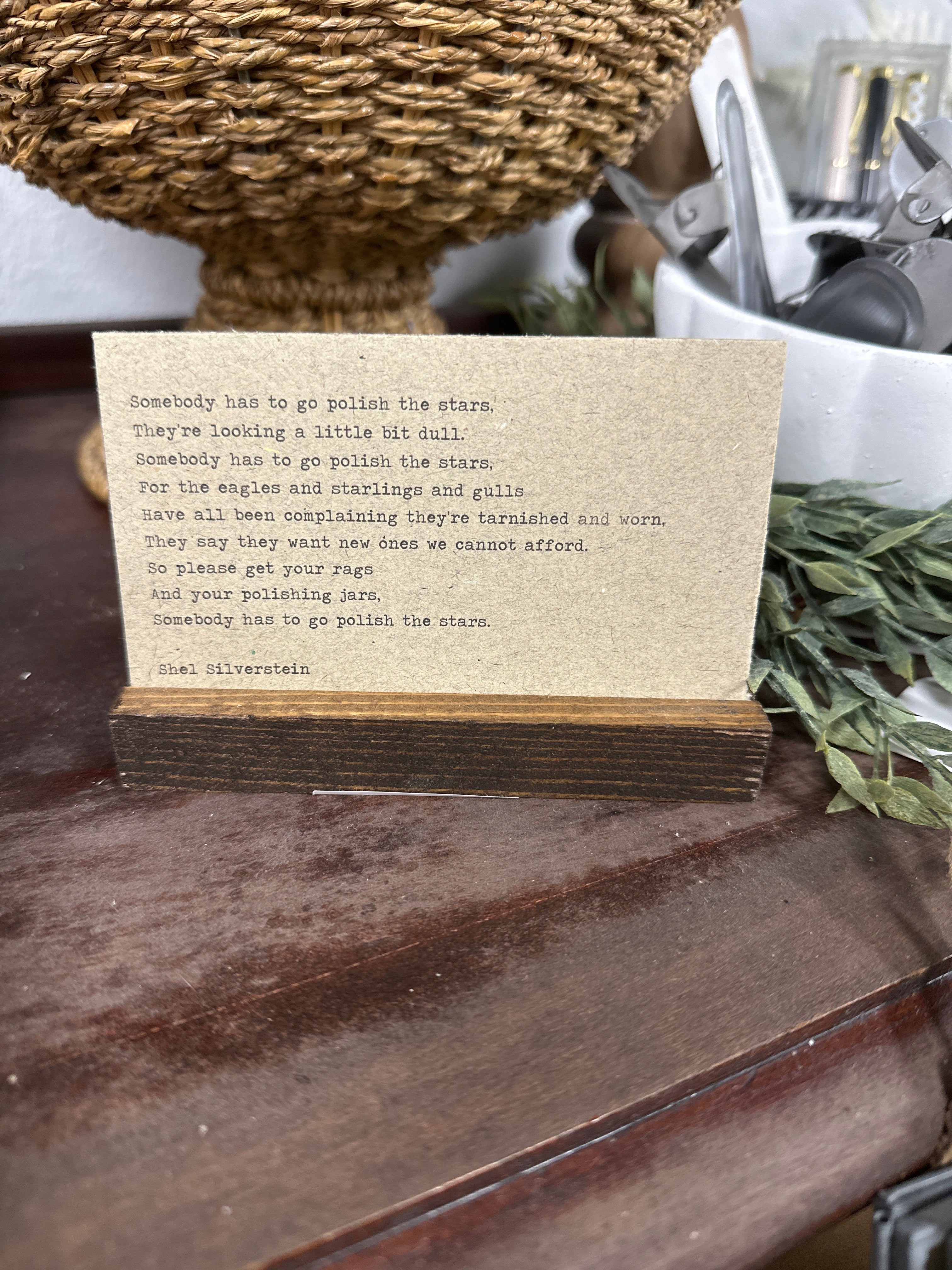 Gathered Thoughts ~ Poetry Edition