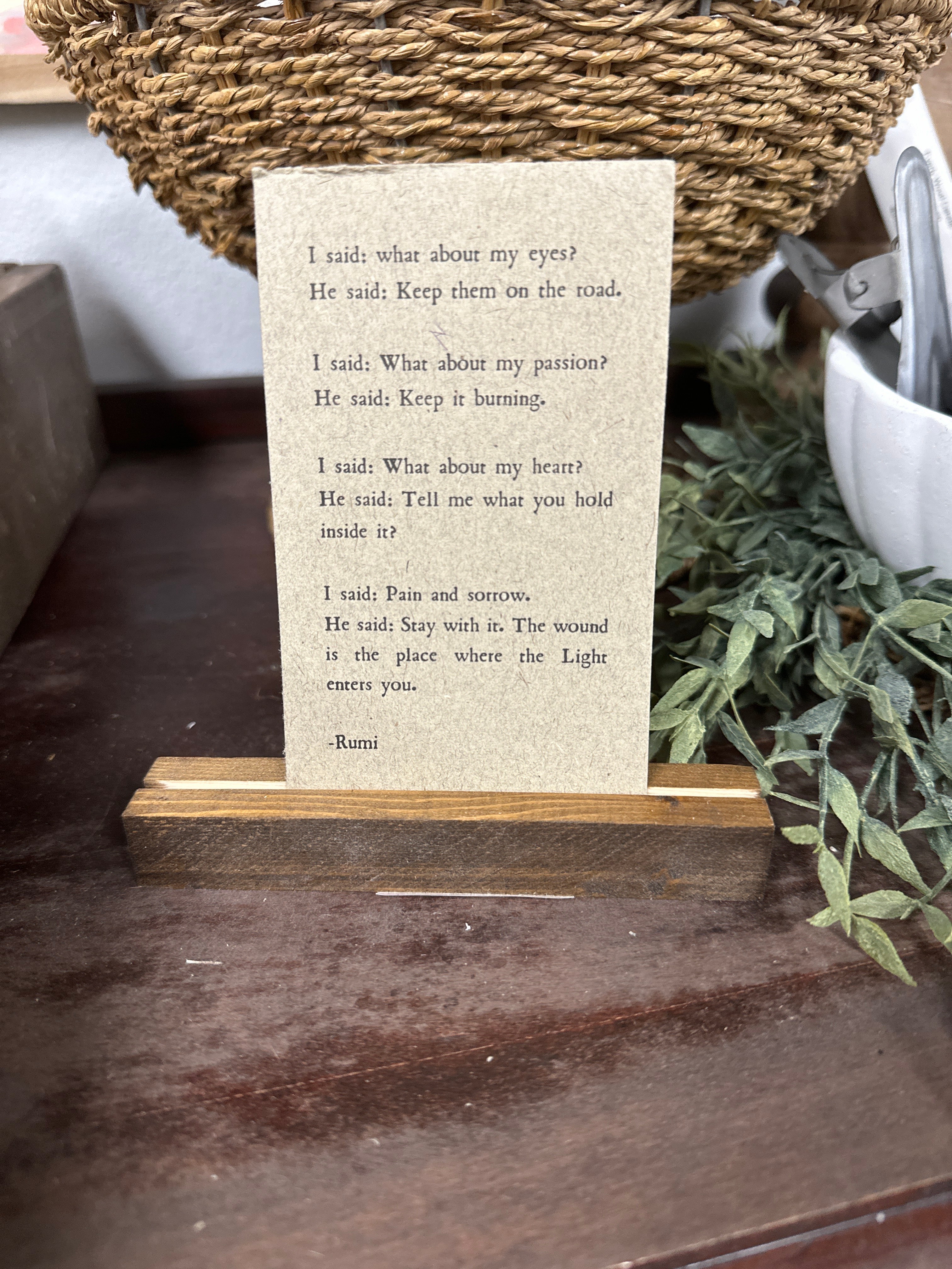 Gathered Thoughts ~ Poetry Edition