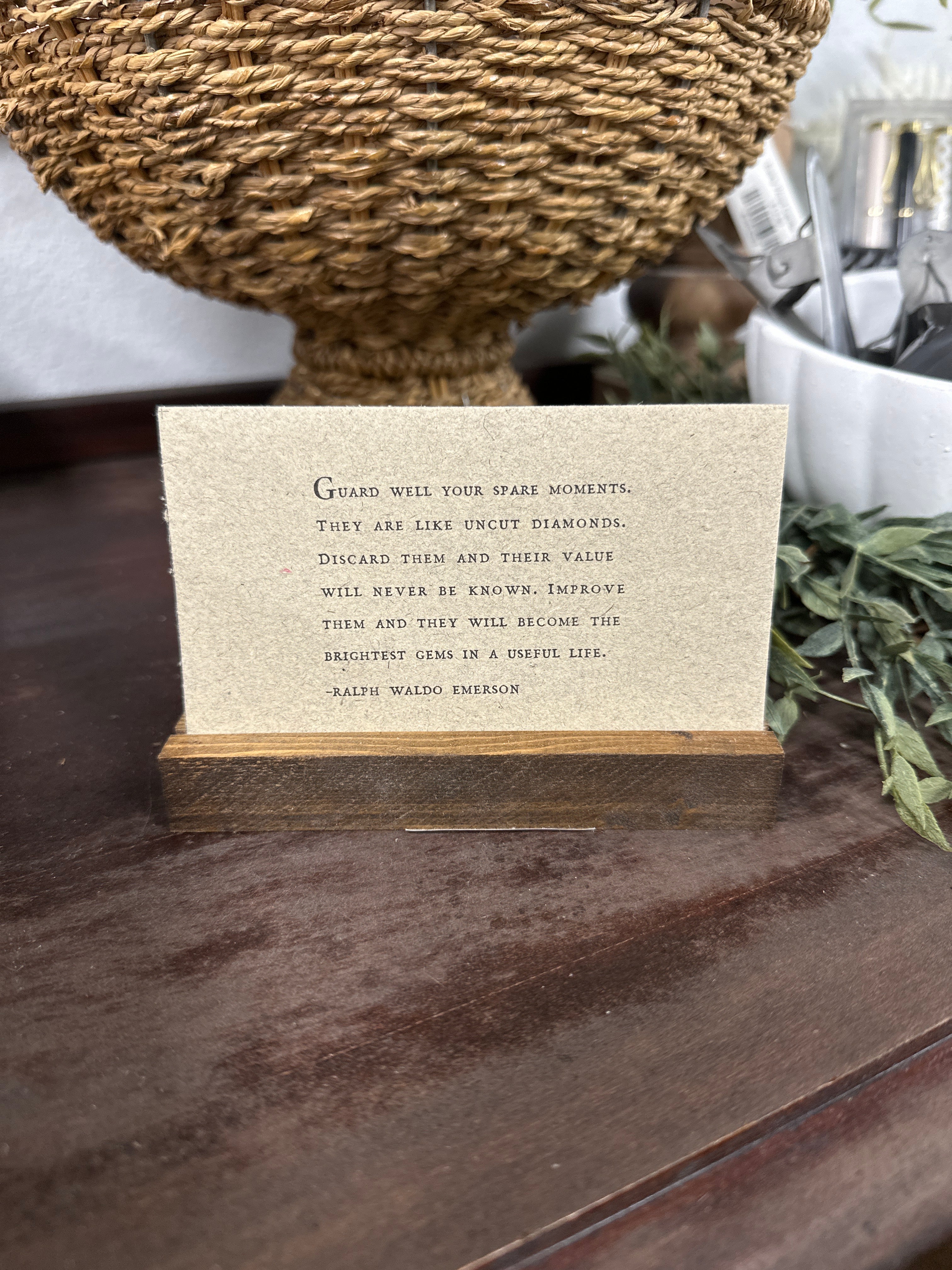 Gathered Thoughts ~ Good Advice