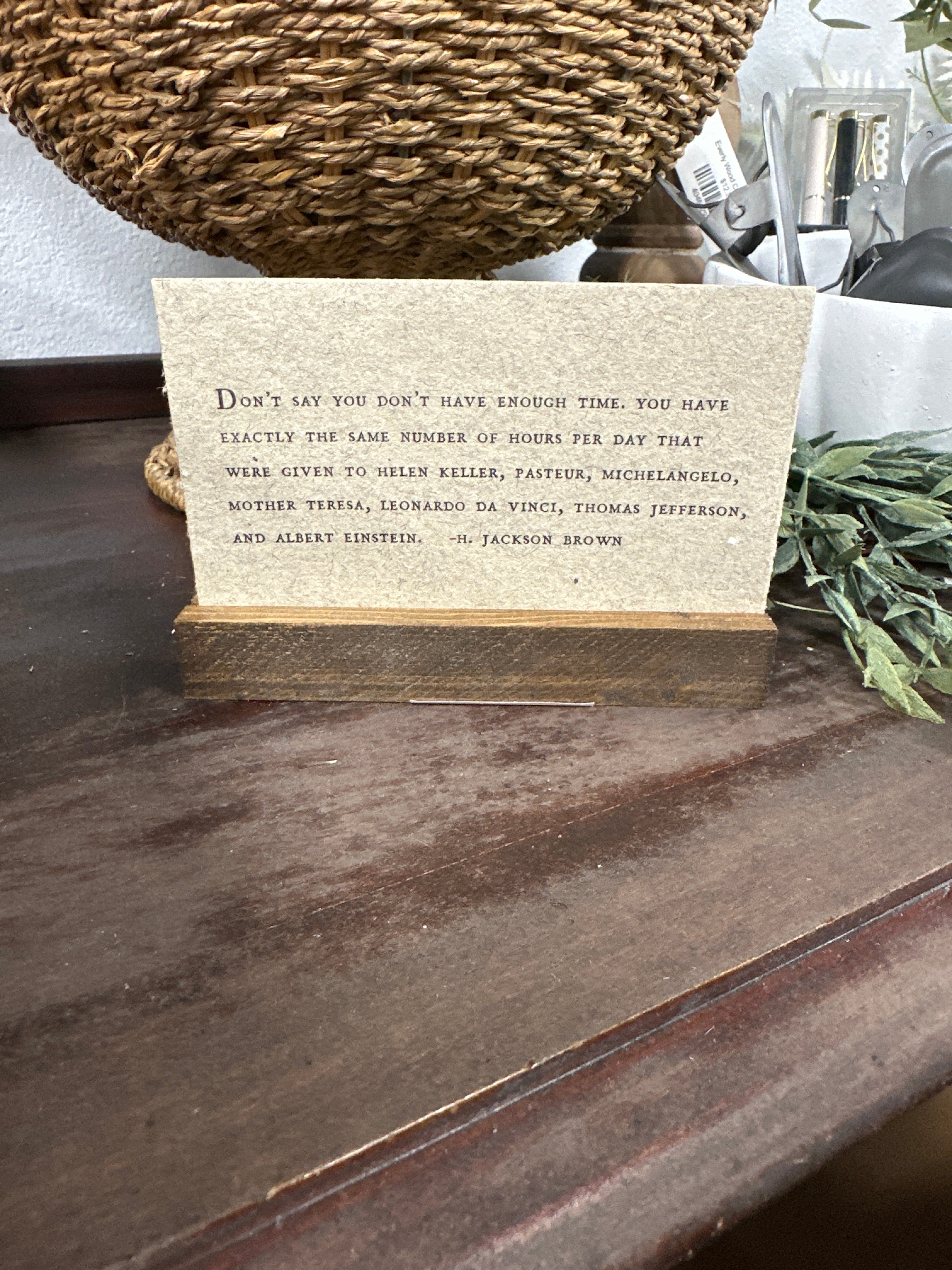 Gathered Thoughts ~ Good Advice