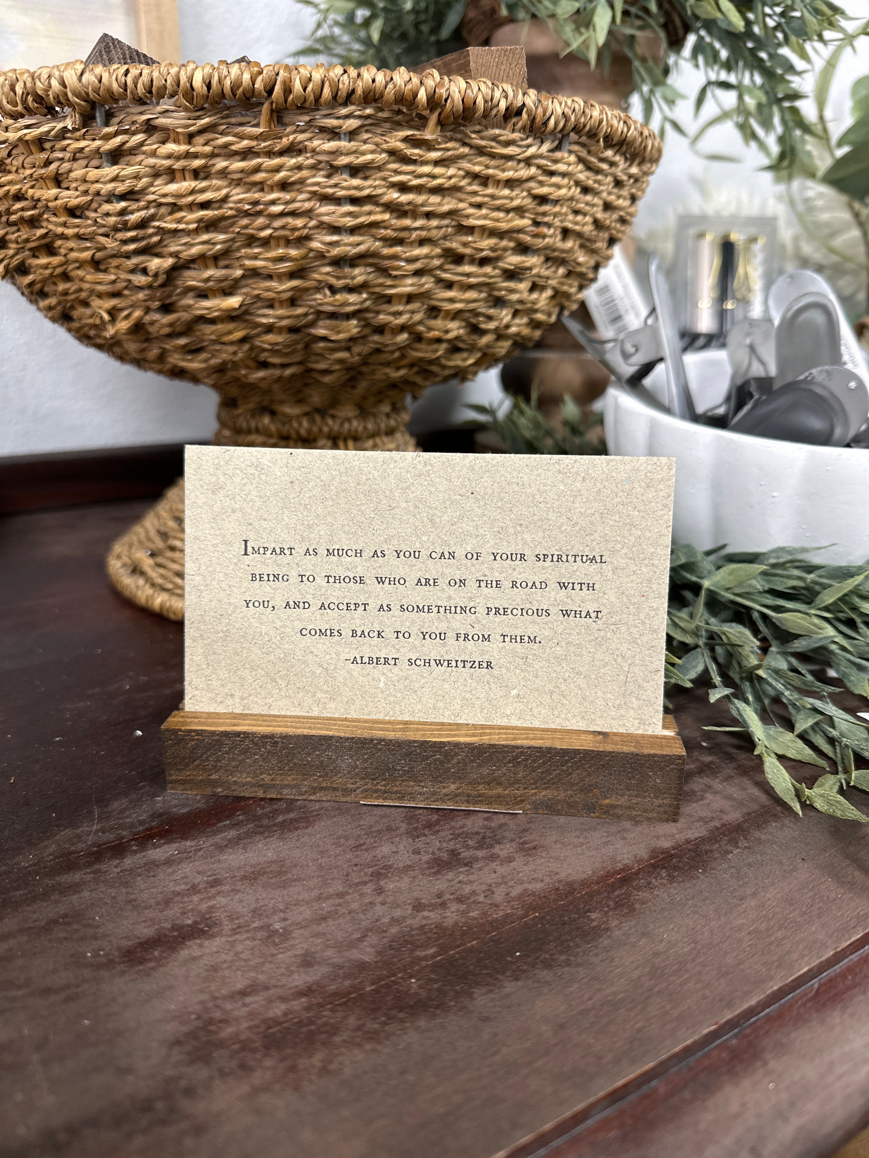 Gathered Thoughts ~ Good Advice