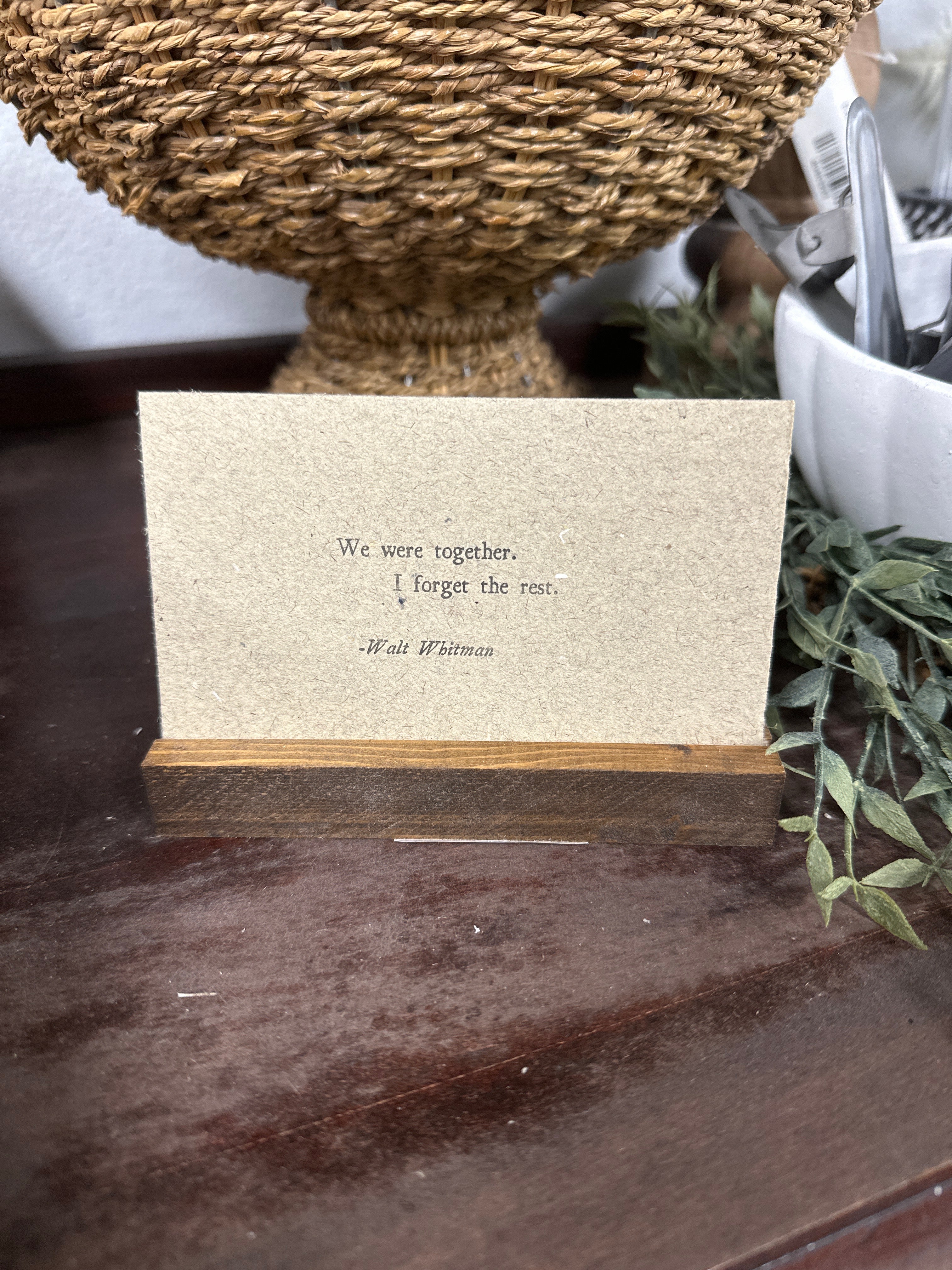 Gathered Thoughts ~ Poetry Edition