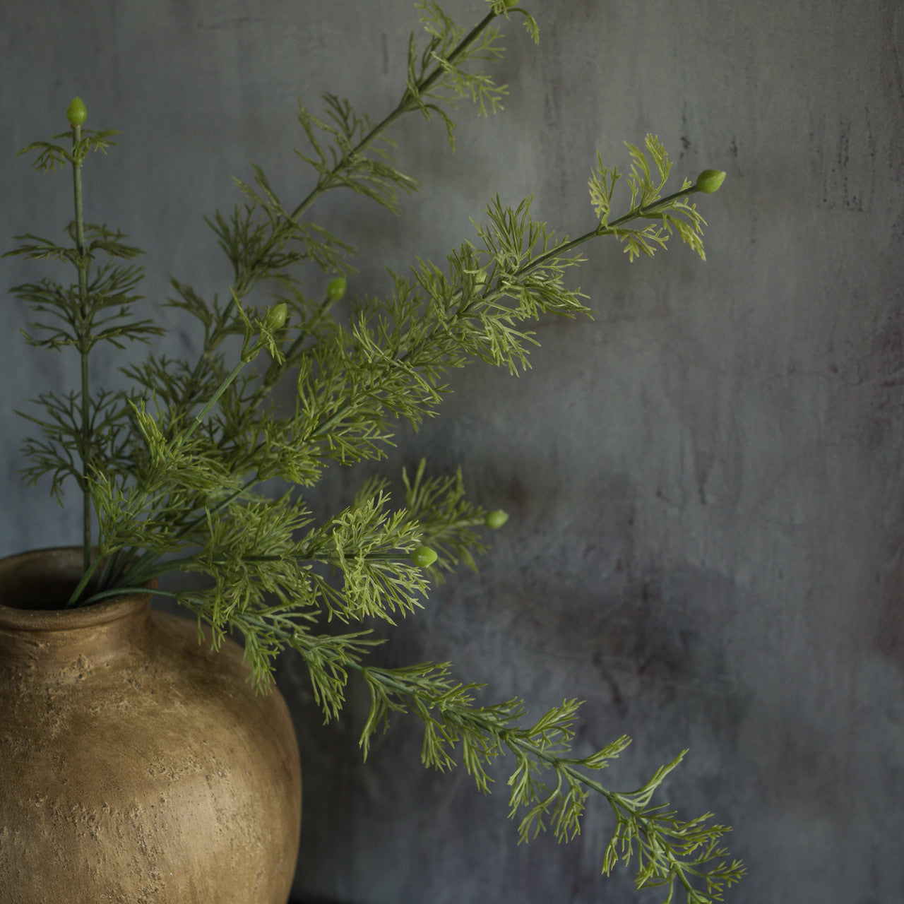 Green Mint Leaf Stem