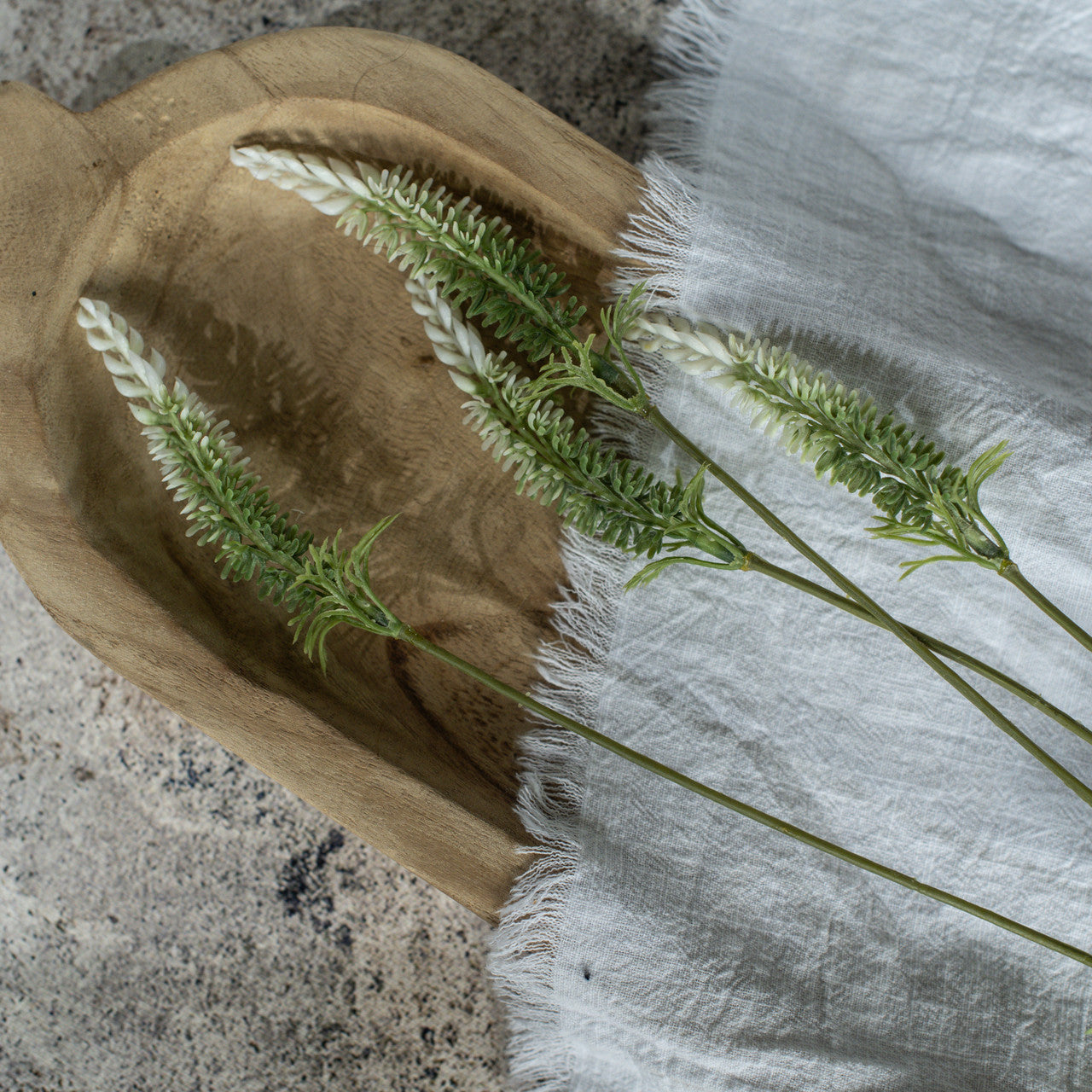 GREEN & WHITE FOXTAIL SPRAY