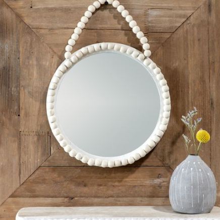 Beaded Mirror