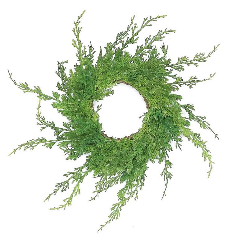 CEDAR TABLE WREATH