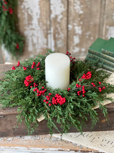 Emerald Falls Wreath