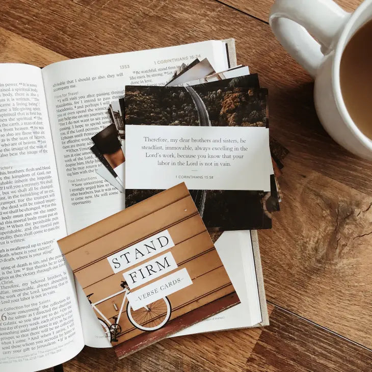 Stand Firm Verse Cards