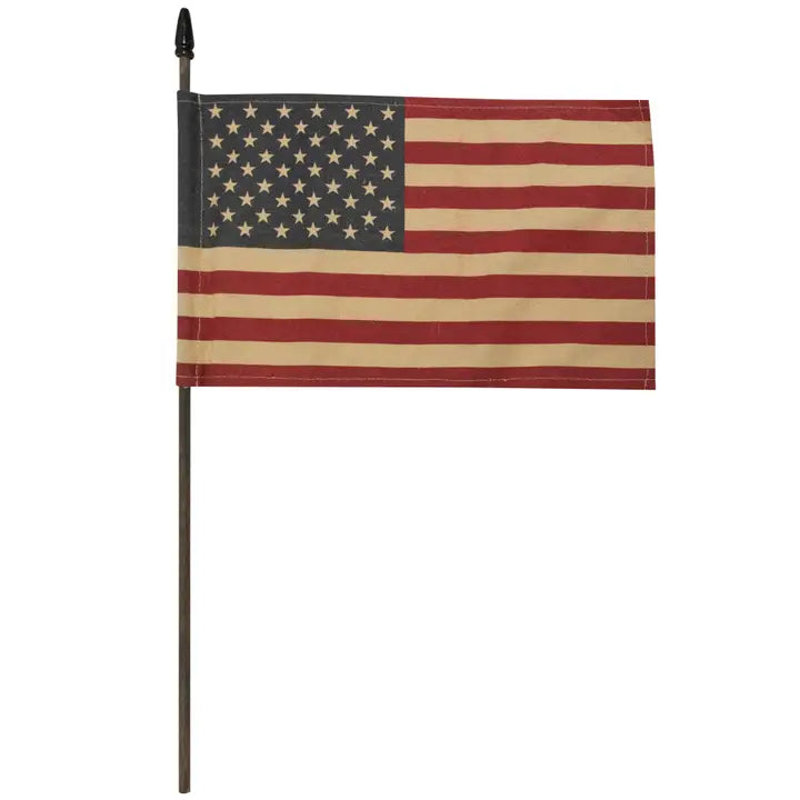 Teastained USA Flag Pick