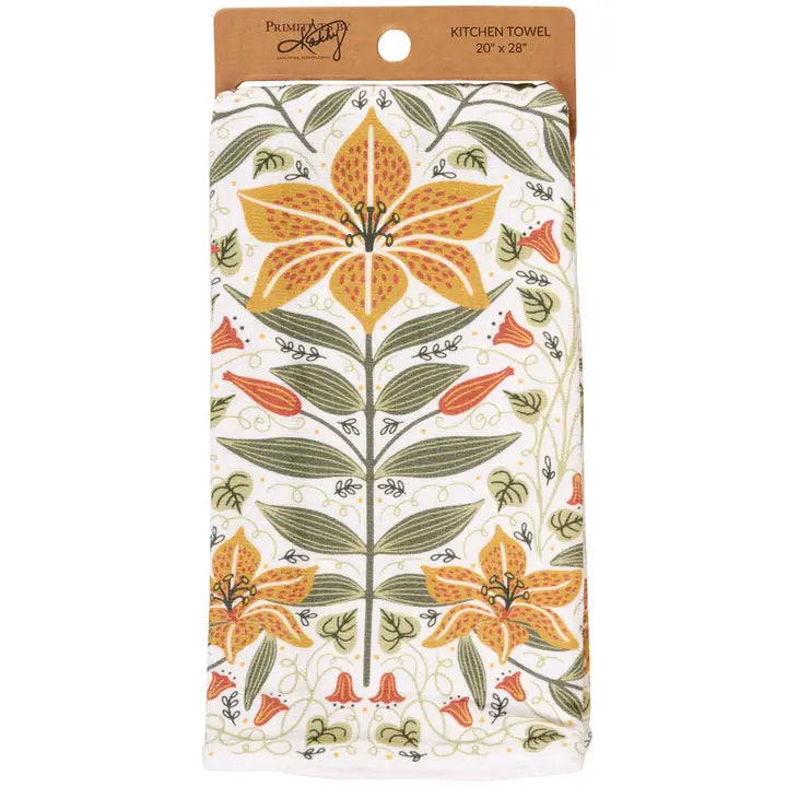 Floral Kitchen Towel
