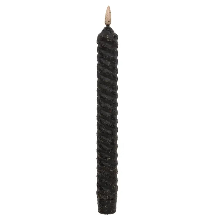 Black Vintage Twist Flicker Flame