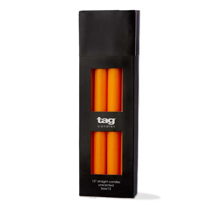 Orange Candle Taper {Sold individually}
