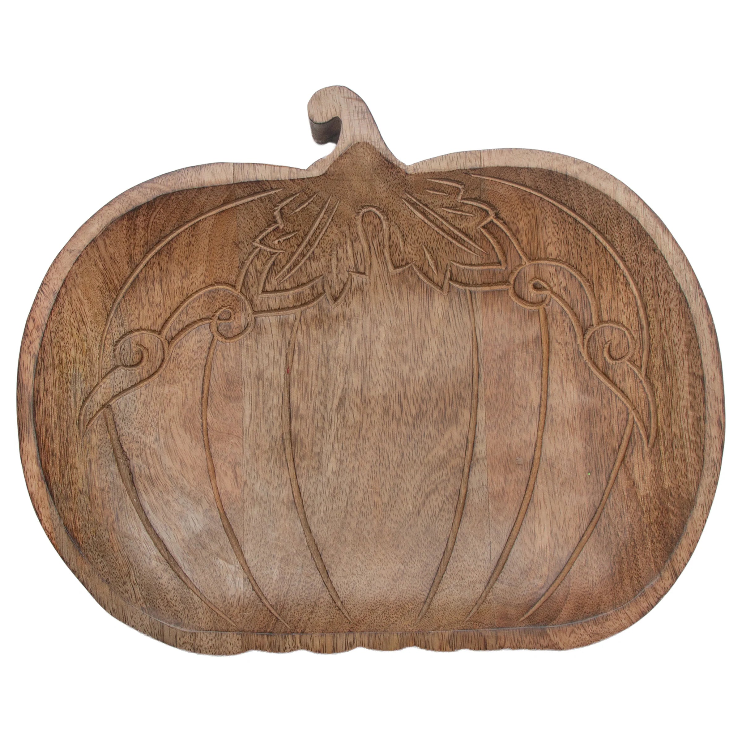 Engraved Pumpkin Tray