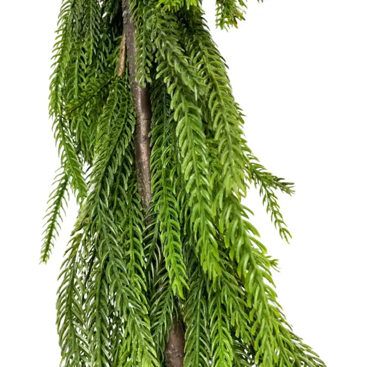 Real Touch Norfolk Pine Christmas Garland