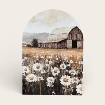 Arched Wood Shelf Sitter