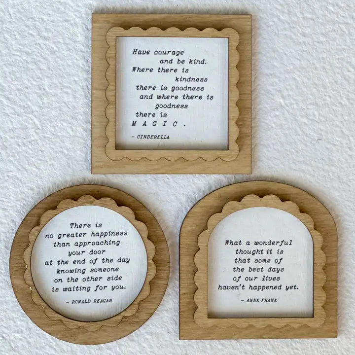 Insipirational Quote Magnet