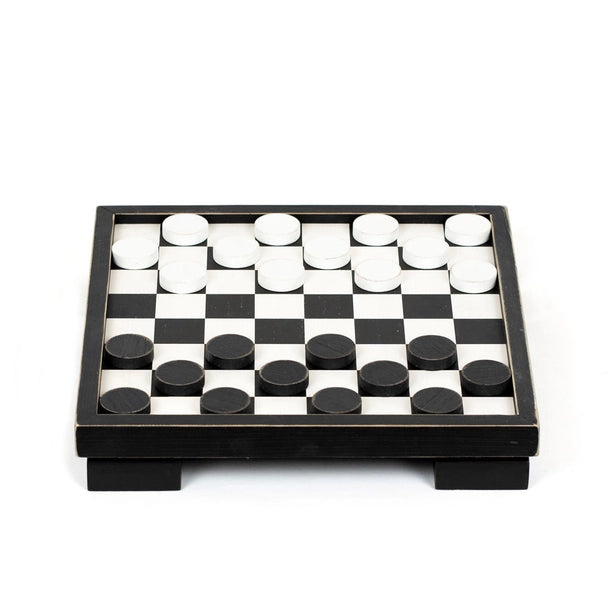 Wood Checker Board Set