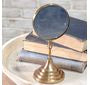 Standing Brass Magnifying Glass