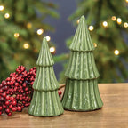 Green Christmas Ceramic Tree