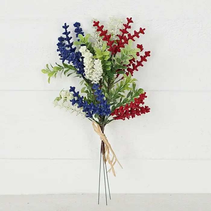 Red White Blue Heather