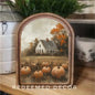Arch Top Pumpkin Farmhouse