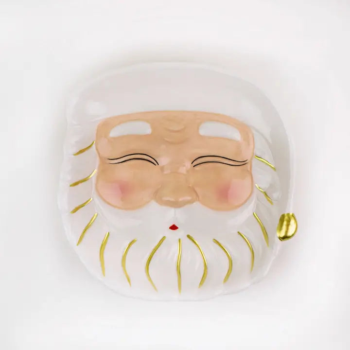 Santa Dessert Plate