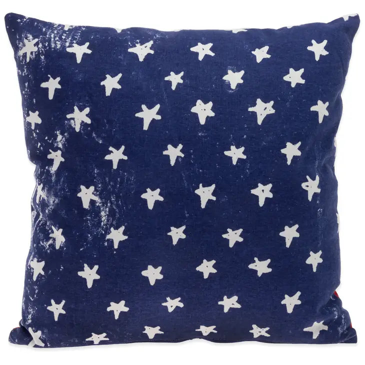 One Flag One Nation Cotton Pillow Patriotic