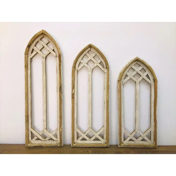 Foligno Wood Arch White