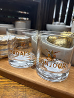 Gold Drinking Glass
