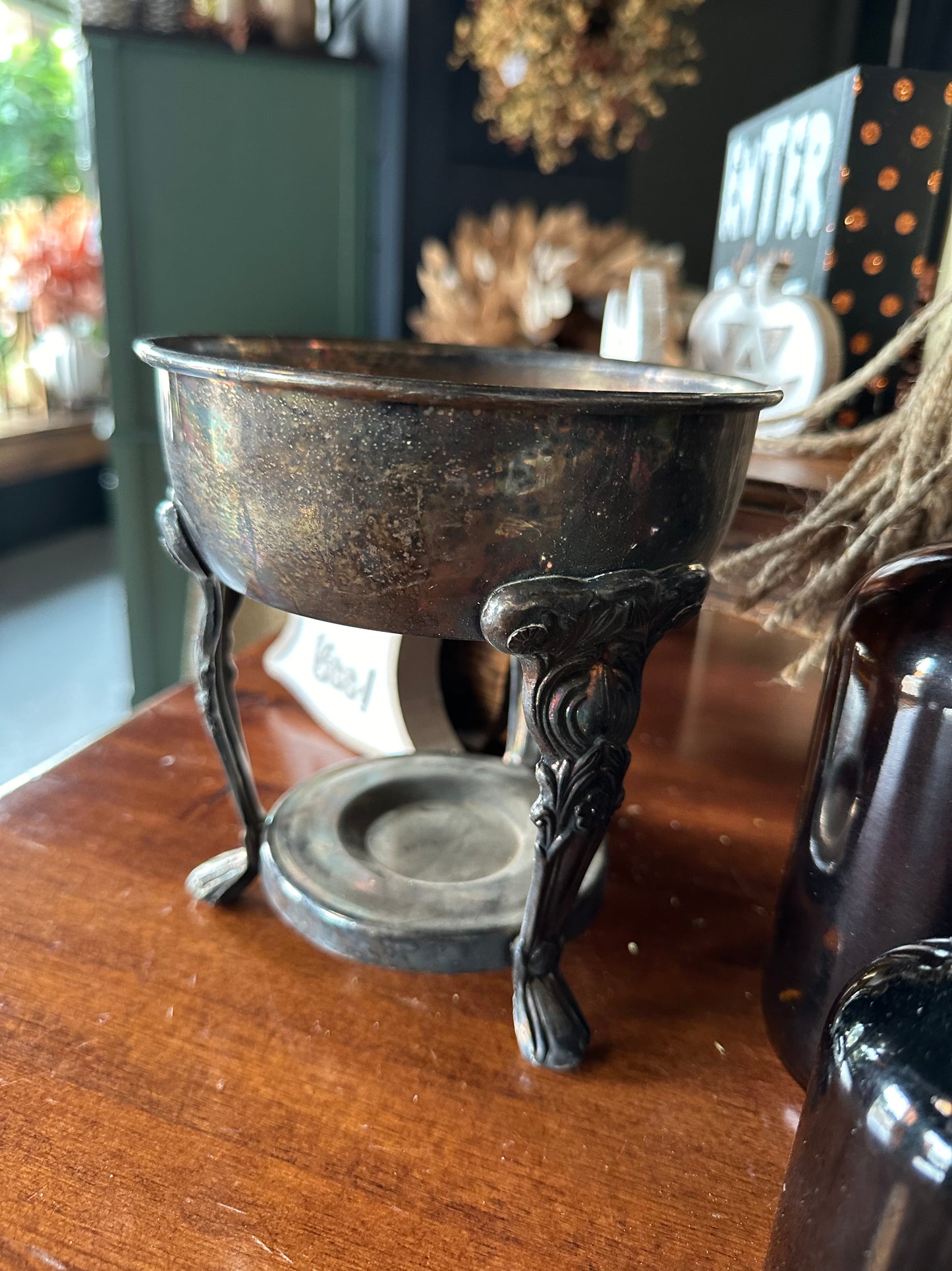 Vintage Silver Warmer