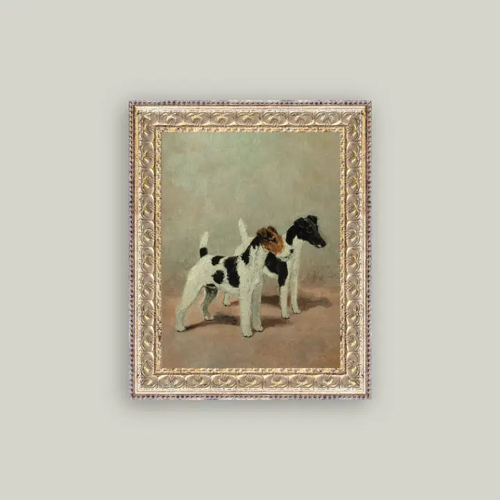 Fox Terries Framed Art